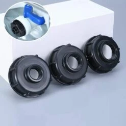 TINOR 3 Pièces IBC Adaptateur De Réservoir De Vidange Plastique Eau Réservoir Couvercle Adaptateur En S60x6 IBC Adaptateurs Raccords Filetages Épais Robinets 1/2 3/4 1 Pouce Noir 9 TINOR 3 Pièces IBC Adaptateur De Réservoir De Vidange Plastique Eau Réservoir Couvercle Adaptateur En S60x6 IBC Adaptateurs Raccords Filetages Épais Robinets 1/2 3/4 1 Pouce Noir -Recuperation de pluie Magasin 55018671 3