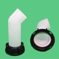 TINOR 2 Pcs Adaptateur De Réservoir D'eau, Vanne Cuve A Eau, Adaptateur De Réservoir De Vidange IBC Pour Réservoirs D'eau IBC, Vannes De Tonnage, Irrigation Agricole, Pipelines, Plastique, 60 MM(Blanc) 9 TINOR 2 Pcs Adaptateur De Réservoir D'eau, Vanne Cuve A Eau, Adaptateur De Réservoir De Vidange IBC Pour Réservoirs D'eau IBC, Vannes De Tonnage, Irrigation Agricole, Pipelines, Plastique, 60 MM(Blanc) -Recuperation de pluie Magasin 55018777 3