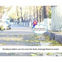 Filtres Pour Gouttière, Fuite GouttièRe Garde Filtre, La Protection Des Ballons En Fil De Fer Pour Tuyau De Gouttière Arrête Le Blocage Des Feuilles De Boue De Mousse,1 Pcs，Fontainebleau -Recuperation de pluie Magasin 55792263 5