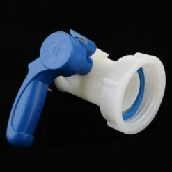 MONLY Vanne Papillon En PP Avec Adaptateur D'écrou De 62 Mm Pour Une Installation Facile Pour Les Réservoirs IBC De 1000 Litres (2 Pièces) -Recuperation de pluie Magasin 56075037 4