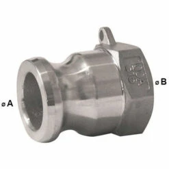 MULTITANKS Raccord Camlock Male - Filetée Femelle En Inox - Type A - Ø A: 1/2''____ Ø B: 1/2'' -Recuperation de pluie Magasin 5705269 2