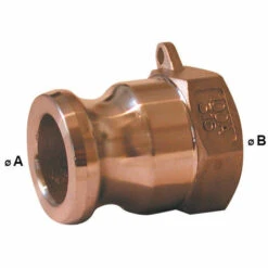 MULTITANKS Raccord Camlock Male - Filetée Femelle En Laiton - Type A - Ø A: 2''____Ø B: 2'' -Recuperation de pluie Magasin 5705284 2