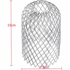 GUAZHUNIFR 4 Filtres De Gouttière En Aluminium Flexible Diamètre 8cm Grille Grillage Stop Feuille Crapaudine Crépine Pare Feuille Cache Gouttière Pour Protéger Gouttière Contre Les Feuilles Toiture.Gu.B/bon -Recuperation de pluie Magasin 57120269 5