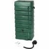 NATURE Récupérateur D'eau Tonneau Forme Murale 320 Litres - Vert