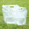 FONTAINEBLEAU 2pcs Sac D'eau Pliable Eau, Bidon D'eau Poche D'eau Portable Pour Camping Randonnée Pique-Nique Barbecue Voyages (3L+ 5L) Fonepro -Recuperation de pluie Magasin 57598896 1