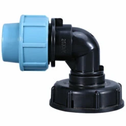 FLYME Adaptateur De Réservoir IBC S60X6 Vers Mdpe Pour Réservoirs D'eau IBC (sortie Coudée 20 Mm) -Recuperation de pluie Magasin 57794502 4