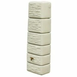 AUTRES Récupérateur D'eau Mural 300 Litres SLIM STONE - Sable