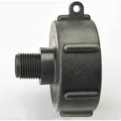 AOUGO Adaptateur De Réservoir IBC Connecteur De Robinet De Tuyau En Plastique S60X6 Bouchon Fileté Grossier à 1/2 "adaptateur De Robinet D'eau Pour Tonne De Valve IBC -Recuperation de pluie Magasin 58573625 3