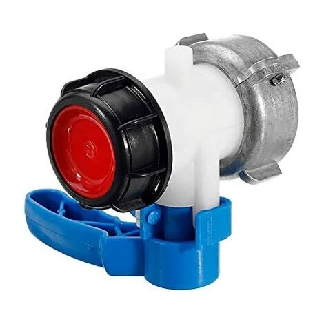 AOUGO Vanne Papillon De Rechange Pour Cuve IBC Jusqu'à 1000 L Ou Citerne, Avec Adaptateur Pour Bride DN50 (75 Mm, Aluminium) 6 AOUGO Vanne Papillon De Rechange Pour Cuve IBC Jusqu'à 1000 L Ou Citerne, Avec Adaptateur Pour Bride DN50 (75 Mm, Aluminium) – Image 4