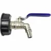 AOUGO Robinet De Réservoir 1000L, Robinet Pour Collecteur D'eau De Pluie IBC, Adaptateur De Réservoir, Adaptateur De Réservoir De Vidange, Robinet En Laiton En PP Filetage Grossier 60 Mm (bleu 3/4") 1 AOUGO Robinet De Réservoir 1000L, Robinet Pour Collecteur D'eau De Pluie IBC, Adaptateur De Réservoir, Adaptateur De Réservoir De Vidange, Robinet En Laiton En PP Filetage Grossier 60 Mm (bleu 3/4") -Recuperation de pluie Magasin 58574153 1