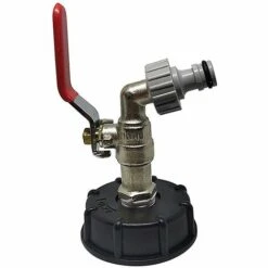 Kueatily Robinet De Réservoir 1000l. Ibc Tap Récupérateur D'eau De Pluie Tap Bowl Adapter Tap.drain Tank -Recuperation de pluie Magasin 58759703 3