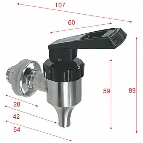 FR-LIFE BR-Vie Distributeur à Boisson Robinet De Bière Distributeur Pour Boissons In Acier Inoxydable, 16mm 4 FR-LIFE BR-Vie Distributeur à Boisson Robinet De Bière Distributeur Pour Boissons In Acier Inoxydable, 16mm – Image 2