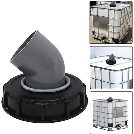 FLYME Couvercle En Plastique De Tonne De Tonne 163mm 45 Degrés Eau De Pluie Couvercle De Couvercle De Couvercle De Couvercle De Couvercle De Couvercle De Chapeau De Couvercle Noir Noir, Tuyau De Jardin 4 FLYME Couvercle En Plastique De Tonne De Tonne 163mm 45 Degrés Eau De Pluie Couvercle De Couvercle De Couvercle De Couvercle De Couvercle De Couvercle De Chapeau De Couvercle Noir Noir, Tuyau De Jardin – Image 2