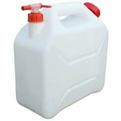 BELLI JERRICAN CAMPING ALIMENTAIRE VBEC VERSEUR 20 L-Naturel-18cm - Naturel