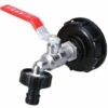 Cisea Robinet De Réservoir, Adaptateur De Robinet De Jardin, Connecteur De Robinet, Robinet De Jardin Pour La Collecte Des Eaux De Pluie (adaptateur En Plastique 3/4") -Recuperation de pluie Magasin 60003181 1