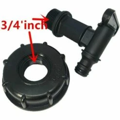 TOPHOMER S60X6 Adaptateur Robinet De Réservoir IBC Pièces Raccord Vanne Rempla Peut être Utilisé Comme Contacteur Rapide, Adapté à La Vanne IBC -Recuperation de pluie Magasin 60935382 5