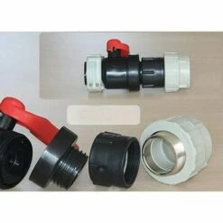 TOPHOMER 1000 L IBC L'eau Réservoir 50 Mm 2 Pouces D'eau Tuyau De Jardin Robuste BSP Adaptateur Barils Pièces De Soupape -Recuperation de pluie Magasin 60936017 5