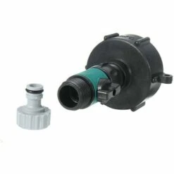 TOPHOMER S60X6 Adaptateur Pour Tuyau D'eau IBC,Connecteur Pour R¨¦servoir D'eau De Jardin IBC Avec Robinet Pour Irrigation Agricole,Jardin, Balcon Pour Huile, Carburant, Eau -Recuperation de pluie Magasin 60936095 4