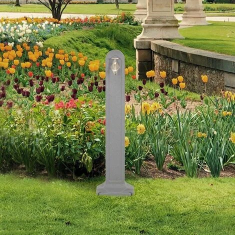 FIMEI Réservoir De Jardin Avec Robinet Gris Clair Aspect De Pierre 3 FIMEI Réservoir De Jardin Avec Robinet Gris Clair Aspect De Pierre