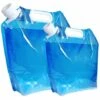 MONLY Set De 2 Bidons Pliables Et Portables Pour Eau Potable (5 L + 10 L) Convient Pour La Randonnée, Le Camping, Le Pique-nique, Les Voyages, Le Barbecue-Versailles -Recuperation de pluie Magasin 61180461 1