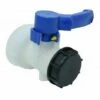 OUSUDELA Vanne Pour Cuve IBC 1000 Litres 2" / 62 Mm Vanne Papillon Intégrée En Plastique DN40 (62 Mm) 2 OUSUDELA Vanne Pour Cuve IBC 1000 Litres 2" / 62 Mm Vanne Papillon Intégrée En Plastique DN40 (62 Mm) -Recuperation de pluie Magasin 61230447 1