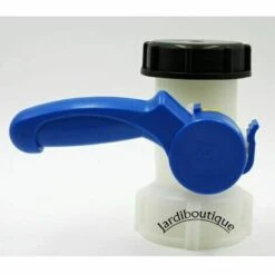 OUSUDELA Vanne Pour Cuve IBC 1000 Litres 2" / 62 Mm Vanne Papillon Intégrée En Plastique DN40 (62 Mm) -Recuperation de pluie Magasin 61230447 3