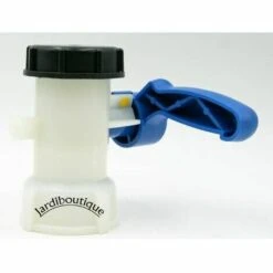 OUSUDELA Vanne Pour Cuve IBC 1000 Litres 2" / 62 Mm Vanne Papillon Intégrée En Plastique DN40 (62 Mm) -Recuperation de pluie Magasin 61230447 4