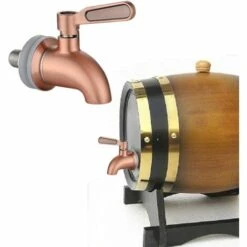 WIAN Robinet De Remplacement En Acier Inoxydable Pour Distributeur De Boissons, Robinet De Remplacement Pour Distributeur D'eau-Or Rose -Recuperation de pluie Magasin 62947476 4