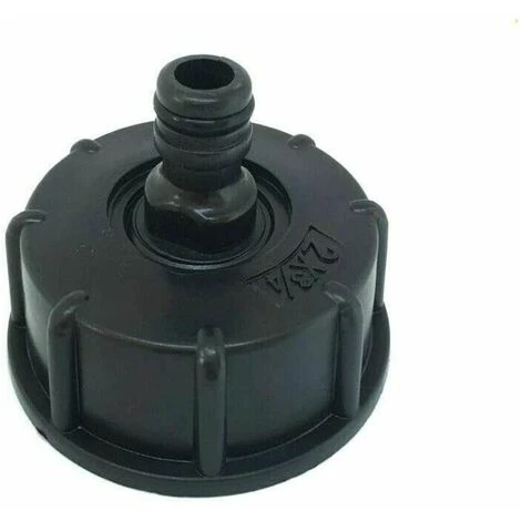 SINCèREETALI Adaptateur De Réservoir IBC En Plastique S60X6 - Bouchon Fileté Grossier Vers Robinet 1,9 Cm - Adaptateur De Robinet Pour Vanne De Tonne IBC 3 SINCèREETALI Adaptateur De Réservoir IBC En Plastique S60X6 - Bouchon Fileté Grossier Vers Robinet 1,9 Cm - Adaptateur De Robinet Pour Vanne De Tonne IBC