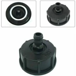 SINCèREETALI Adaptateur De Réservoir IBC En Plastique S60X6 - Bouchon Fileté Grossier Vers Robinet 1,9 Cm - Adaptateur De Robinet Pour Vanne De Tonne IBC 9 SINCèREETALI Adaptateur De Réservoir IBC En Plastique S60X6 - Bouchon Fileté Grossier Vers Robinet 1,9 Cm - Adaptateur De Robinet Pour Vanne De Tonne IBC -Recuperation de pluie Magasin 63820004 3