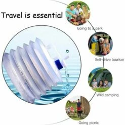 HKLFFJA Bidon Pliable Avec Réservoir D'eau Pliable Pour Le Camping, L'escalade, La Survie, 15 L 11 HKLFFJA Bidon Pliable Avec Réservoir D'eau Pliable Pour Le Camping, L'escalade, La Survie, 15 L -Recuperation de pluie Magasin 63868703 5