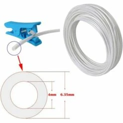 AOUGO 12 Pcs Accessoires De Filtre à Eau RO | Raccord De Buse 1/4 Pouces | 90 Degree Right Angle Fast Docking | Pour Raccorder Les Raccords De Tuyauterie D'eau, Tuyau De Réfrigérateur -Recuperation de pluie Magasin 63966936 3