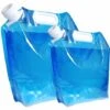 ARC-EN-CIéL Set De 2 Bidons Pliables Et Portables Pour Eau Potable (5 L + 10 L) Convient Pour La Randonnée, Le Camping, Le Pique-nique, Les Voyages, Le Barbecue-Arcenciél -Recuperation de pluie Magasin 64128099 1