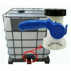 Dontodent Vanne Pour Cuve IBC 1000 Litres 2" / 62 Mm Vanne Papillon Intégrée En Plastique DN40 (62 Mm) 7 Dontodent Vanne Pour Cuve IBC 1000 Litres 2" / 62 Mm Vanne Papillon Intégrée En Plastique DN40 (62 Mm) -Recuperation de pluie Magasin 64176144 2