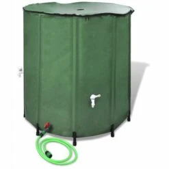 TANCYCO Récupérateur D'eau, Réservoirs D'eau De Pluie Pliables, Réservoir Collecteur Portable, Réservoir De Stockage D'eau Pour Jardin (750 L) -Recuperation de pluie Magasin 64395384 5