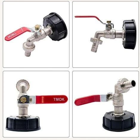 Devenirriche Robinet Extérieur En Laiton, Robinet Adaptateur De Réservoir D'Eau De 1/2 Pouce, Robinet Récupérateur D’Eau De Pluie, Matériel D’Arrosage Pour Jardin, Résistant à La Rouille Et Au Gel 7 Devenirriche Robinet Extérieur En Laiton, Robinet Adaptateur De Réservoir D'Eau De 1/2 Pouce, Robinet Récupérateur D’Eau De Pluie, Matériel D’Arrosage Pour Jardin, Résistant à La Rouille Et Au Gel – Image 5