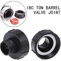 BAICCCF Robinet De Cuve De Récupération D'eau Adaptateur Ibc à 45 Degrés Dn80 3 Pouces S100x8 à Dn50 2 Pouces S60x6 Adaptateur De Connecteur De Réservoir Ibc Adaptateur De Tuyau De Tuyau D'arrosage De Remplacement -Recuperation de pluie Magasin 64771349 3