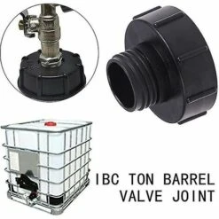 BAICCCF Robinet De Cuve De Récupération D'eau Adaptateur Ibc à 45 Degrés Dn80 3 Pouces S100x8 à Dn50 2 Pouces S60x6 Adaptateur De Connecteur De Réservoir Ibc Adaptateur De Tuyau De Tuyau D'arrosage De Remplacement -Recuperation de pluie Magasin 64771349 5