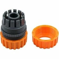 BAICCCF Robinet De Cuve De Récupération D'eau Kit De Réparation De Tuyau D'arrosage - 10 Pièces à Connecter 19 Mm (3/4 Pouce), Pour Une Connexion Facile Et Rapide Ou Un Tuyau De Réparation Sans Outils -Recuperation de pluie Magasin 64771382 4