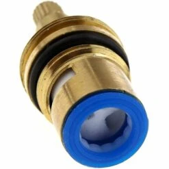 BAICCCF Robinet De Cuve De Récupération D'eau Tête De Robinet En Céramique Laiton Disque Robinet Insert Glande Cartouche 1/4 Quart De Tour 20 Dents G 1/2 Pouces Accessoires De Remplacement -Recuperation de pluie Magasin 64771383 3