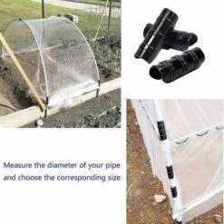 BAICCCF Robinet De Cuve De Récupération D'eau Lot De 24 Clips Pour Tube De Serre De 24 A 26 Mm De Diamètre -Recuperation de pluie Magasin 64771395 4