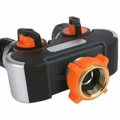 BAICCCF Robinet De Cuve De Récupération D'eau Distributeur D'arrosage à 2 Voies, Répartiteur De Tuyau D'arrosage, Connecteur De Tuyau D'arrosage, Débit D'eau Réglable, Idéal Pour Robinet Extérieur 10 BAICCCF Robinet De Cuve De Récupération D'eau Distributeur D'arrosage à 2 Voies, Répartiteur De Tuyau D'arrosage, Connecteur De Tuyau D'arrosage, Débit D'eau Réglable, Idéal Pour Robinet Extérieur -Recuperation de pluie Magasin 64771421 4
