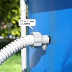 BAICCCF Robinet De Cuve De Récupération D'eau Adaptateur De Tuyau De Type B Pour Pompes, Paquet De 2, Adaptateur De Tuyau De Piscine Pour Raccords De 1,5 Pouce Et 1,25 Pouce, Gris -Recuperation de pluie Magasin 64771426 3