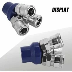 BAICCCF Robinet De Cuve De Récupération D'eau Coupleur Rapide Pneumatique à 3 Voies Connecteur De Connexion Rapide à Prise Femelle Bspt 1/4 Pouce -Recuperation de pluie Magasin 64771427 3