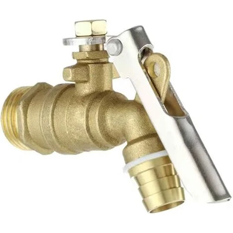LLOVE Robinet En Laiton, 1/2po Vanne De Buse Manuelle, Cadre Avec Serrure, Verrouillables, Jardin Extérieur Robinet De La Valve, Peut Etre Installé Dans Les Maisons, Garages, Jardins 6 LLOVE Robinet En Laiton, 1/2po Vanne De Buse Manuelle, Cadre Avec Serrure, Verrouillables, Jardin Extérieur Robinet De La Valve, Peut Etre Installé Dans Les Maisons, Garages, Jardins – Image 4