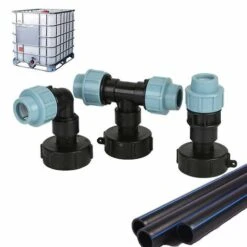 HELLO KITTY BAIN Raccord De Tuyau De Réservoir D'eau Adaptateur De Tuyau De Pelouse De Jardin Outil De Montage De Robinet Domestique, Adaptateur En T De 25 Mm -Recuperation de pluie Magasin 65626383 3