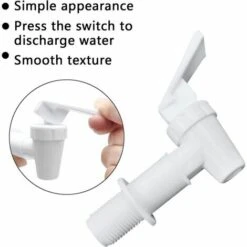 KAEJYIUT Plastique Robinet,Robinet De Tonneau, Distributeur De Boissons,pour Homebrew Barrel Fermenter Vin Bière Distributeur De Jus De Boisson Spigot(6 Pieces) -Recuperation de pluie Magasin 65853322 3