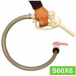 MULTICUVES Kit Vidange Cuve Eau 1000 L S60X6 - Tuyau 1 M + Pistolet