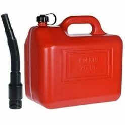 BRICOMARTEAU Réservoir De Carburant Avec Entonnoir Self 20 L Rouge -Recuperation de pluie Magasin 65922240 2