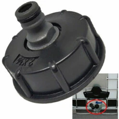 TANCYCO Adaptateur De Réservoir IBC Connecteur D'adaptateur Robinet Tuyau Hoze Bouchon Eau Bowser Ajustement Standard -Recuperation de pluie Magasin 66083817 3